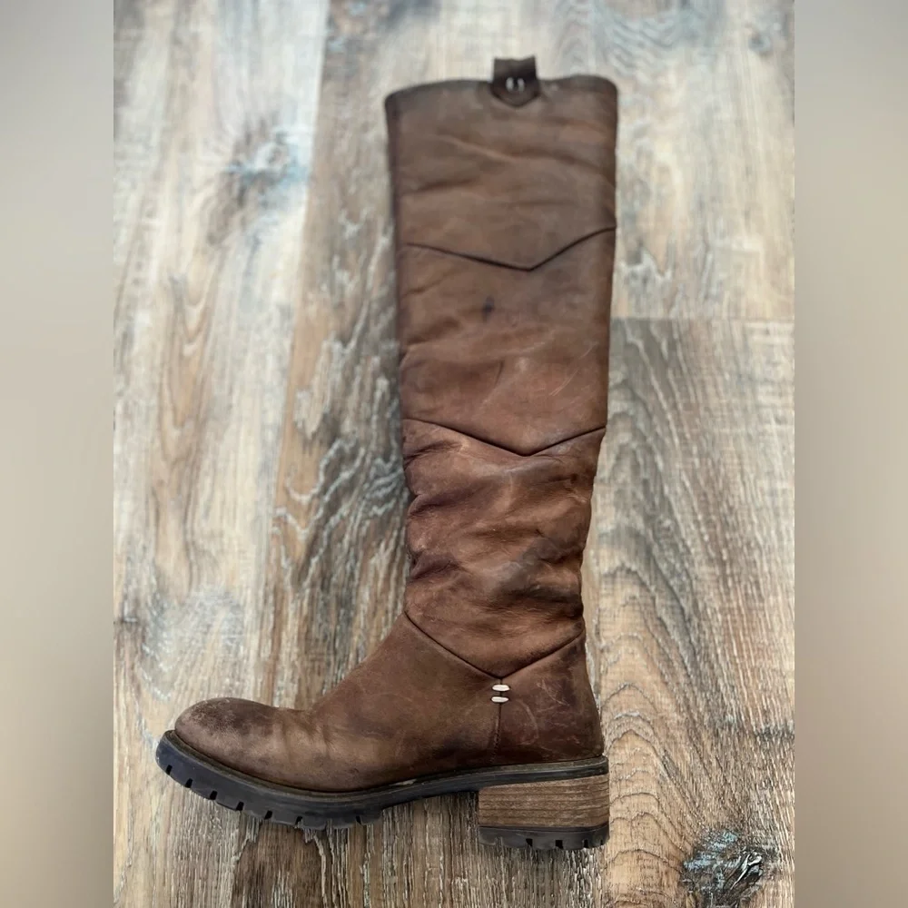 Ross & Snow Women’s Elena Shearling Waterproof Over the Knee Boots